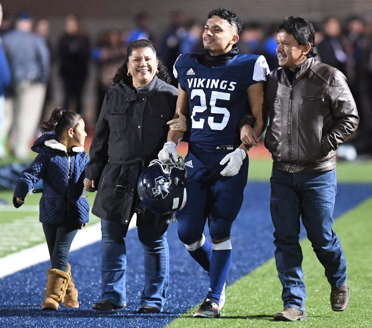 Bryan High senior night at Merrill Green Stadium